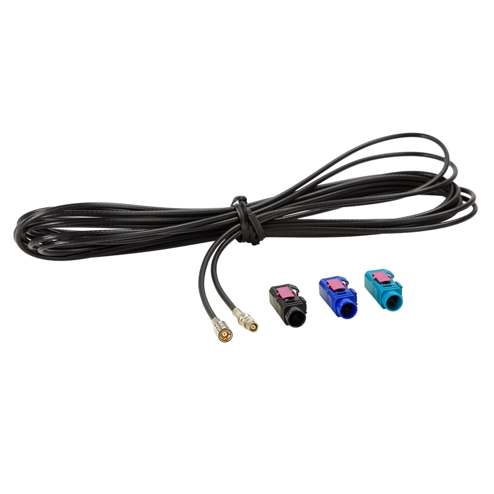 Female Fakra To Female SMB Antenna Extension - 5 Metres