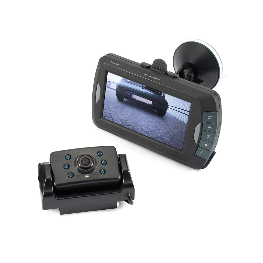 Caliber Rear View Camera with 4.3