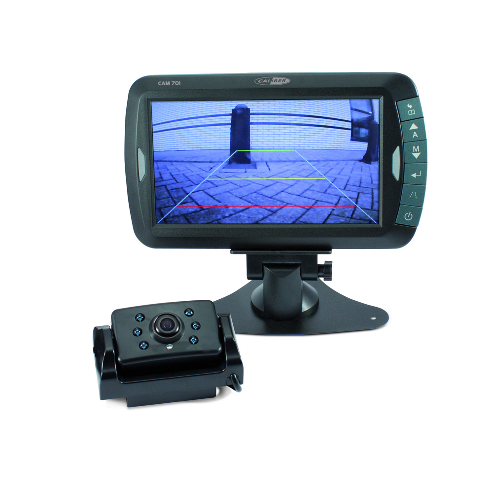 Caliber Rear View Camera with 7
