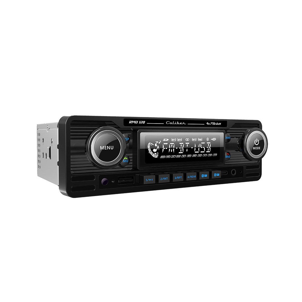 Caliber Retro Radio with Bluetooth - Black