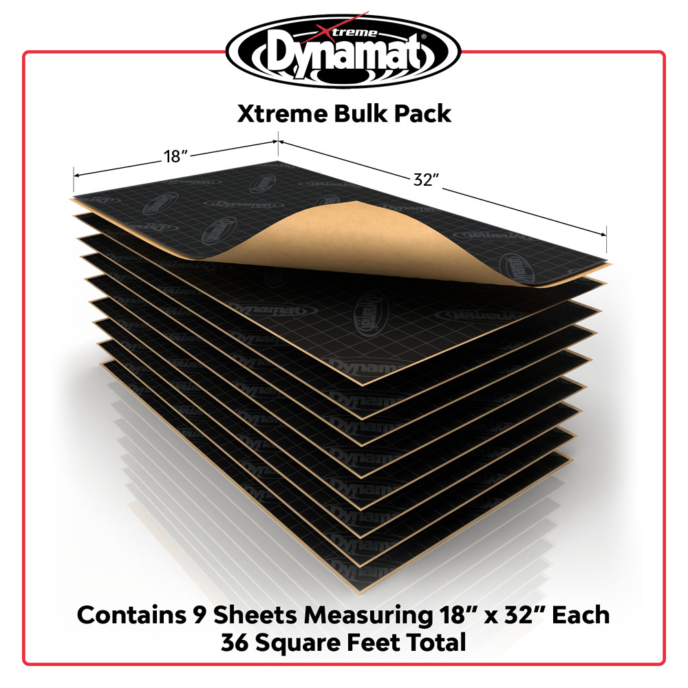 Dynamat Xtreme Bulk Pack (3.34 SqM)