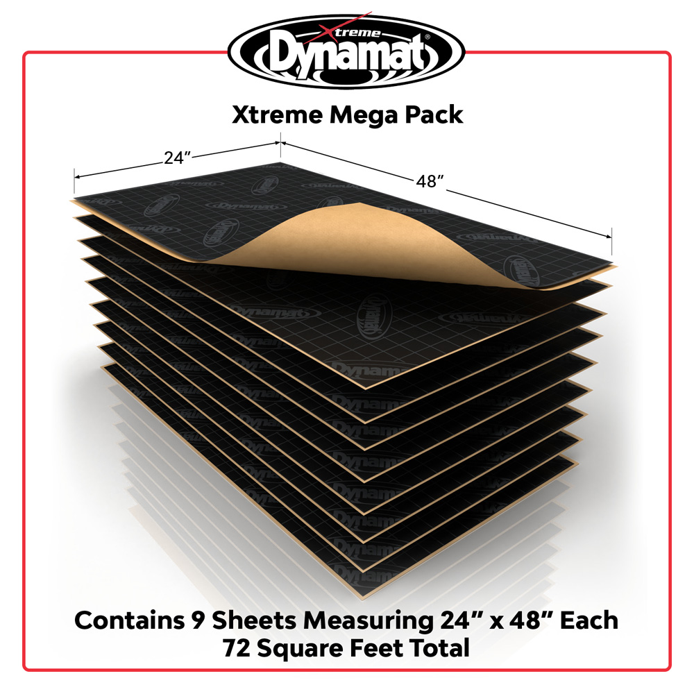 Dynamat Xtreme Mega Pak (6.68 SqM)