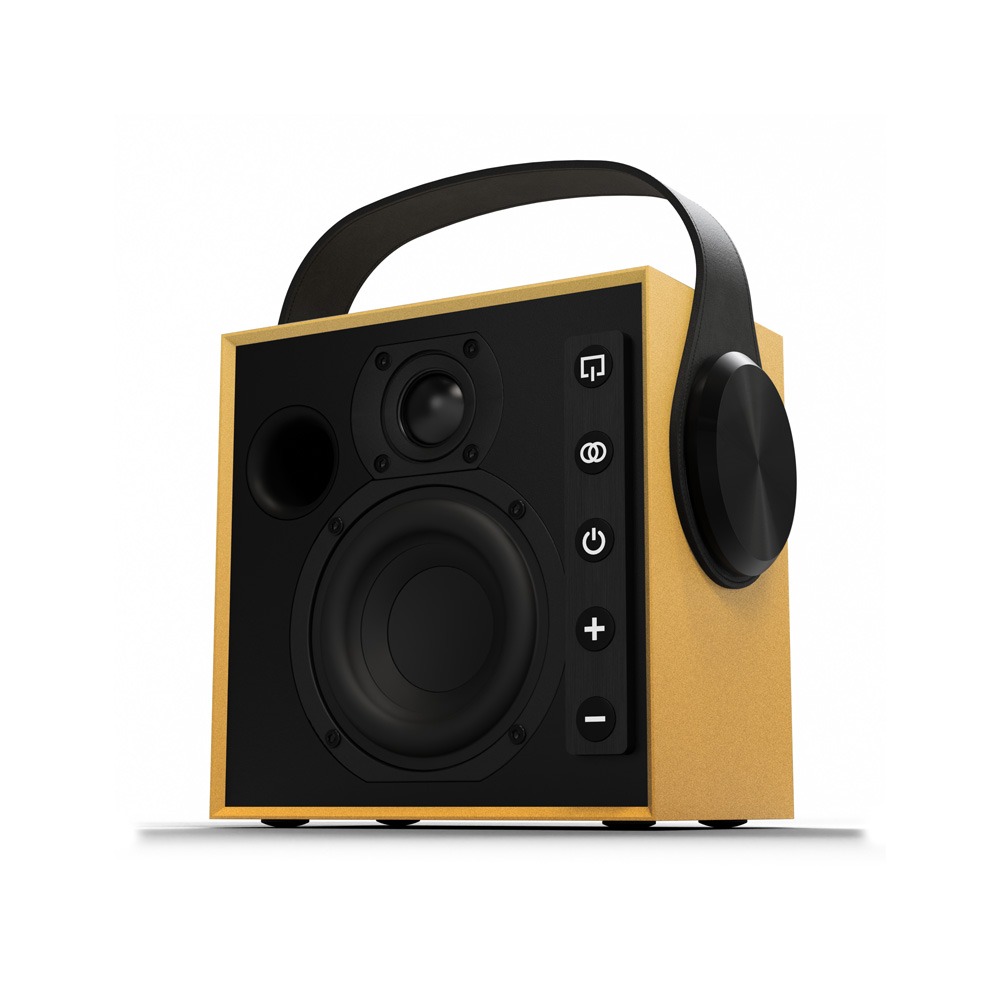 Morel Biggie Portable Wireless Speaker - Golden Glow