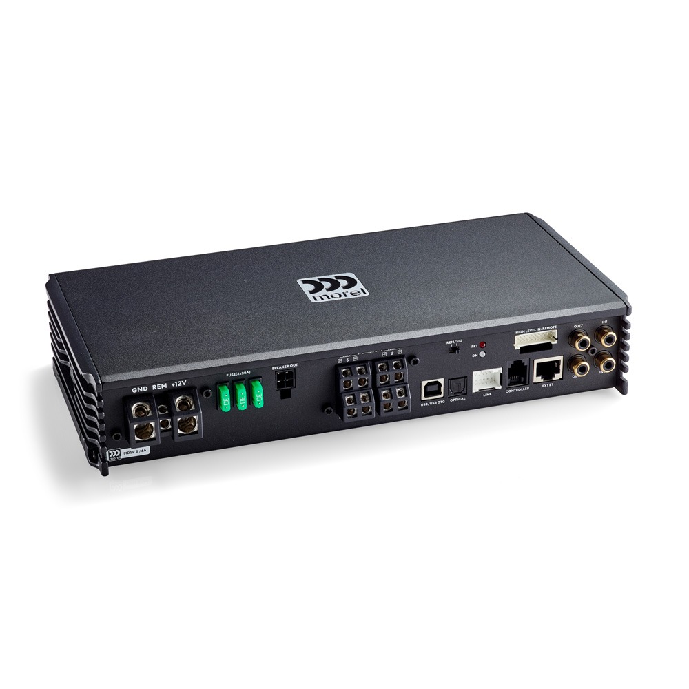 MDSP 8 Channel DSP Amplifier | 4 x 165W + 2 x 80W
