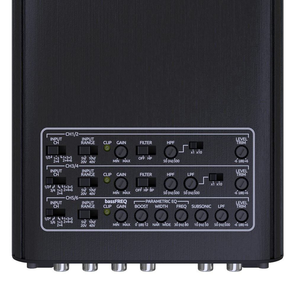 Wavtech 1000W 5-Channel Amplifier with OEM Integration